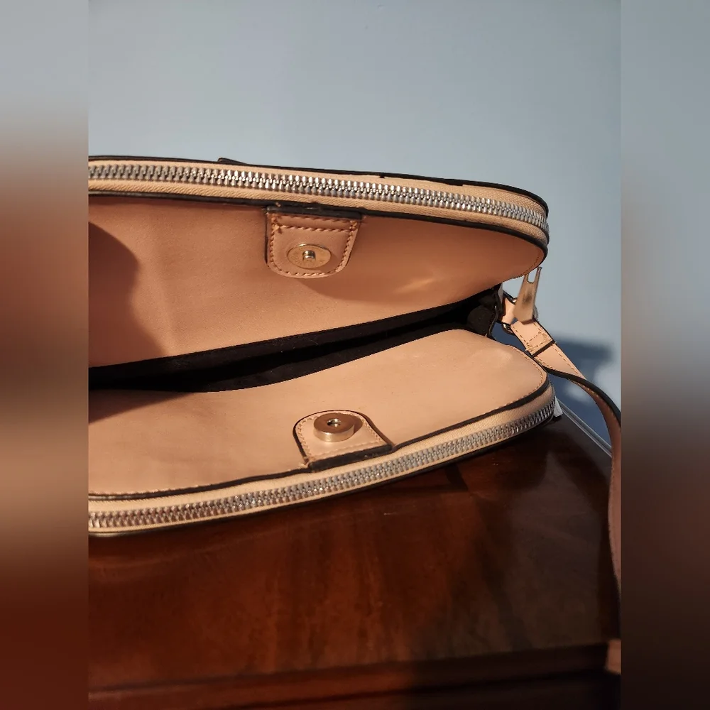 Blush crossbody purse